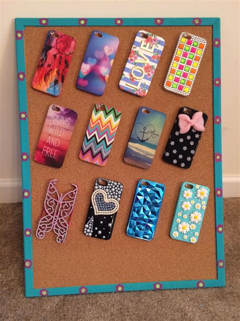 Phone case display | Phone case holder, Diy phone case, Craft market display