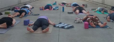 YOGA AT THE TEMPLE!