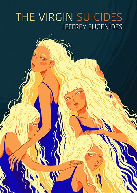 "The virgin suicides" book cover :: Behance