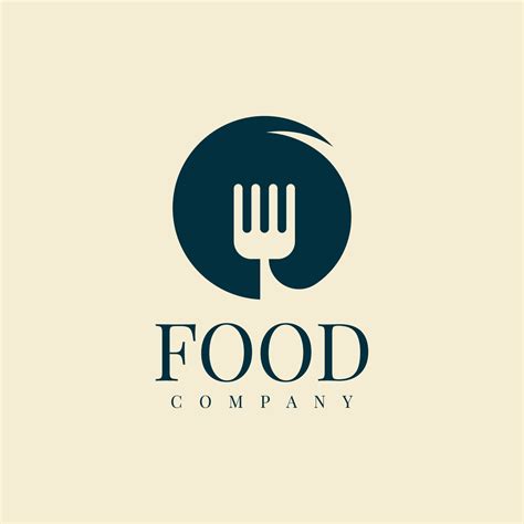 Food company logo design 9944948 Vector Art at Vecteezy