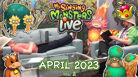 My Singing Monsters Live - April 2023 vol. 2 - YouTube