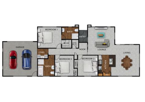 LOT 117 KINGSBRIDGE WEST,Christchurch, New Zealand. | Floor plans, Kingsbridge, Layout