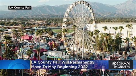 LA County Fair Will Permanently Move To May Beginning 2022 - YouTube