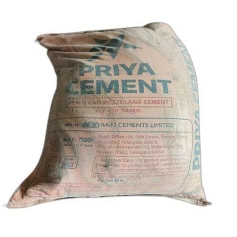 Priya Cement Ppc at Rs 320 | Construction Cement in Eddumailaram | ID: 2850009695291