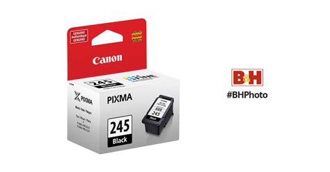 Canon PG-245 Black Ink Cartridge 8279B001 B&H Photo Video