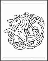 Celtic Coloring Pages Horse & coloring Book 6000  pages sketch template