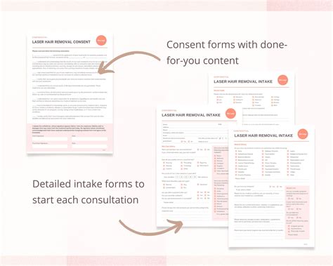 Laser Hair Removal Forms Template Fitzpatrick Skin Type Quiz - Etsy