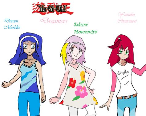 Yu-Gi-Oh Dreamers characters by CatCamellia on DeviantArt