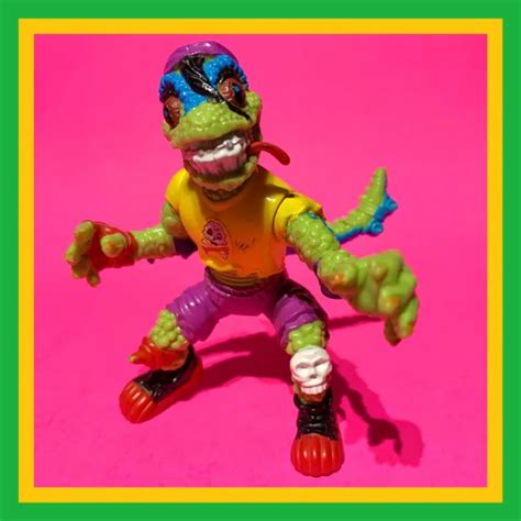 1990 TMNT TEENAGE Mutant Ninja Turtles Mondo Gecko Action Figure Lizard Man $4.99 - PicClick