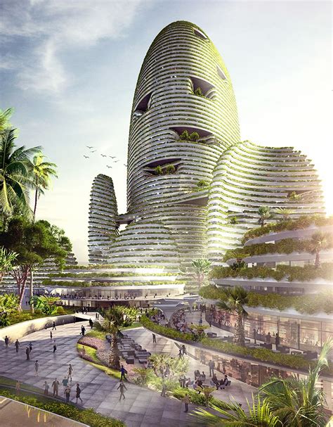 LAVA proposes undulating forest city organized around a rainforested valley in malaysia | Forest ...