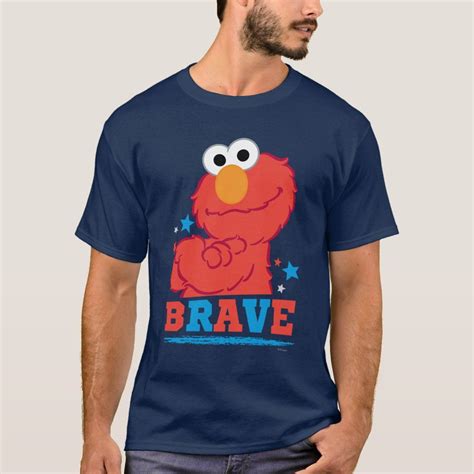 Brave Elmo T-Shirt | Zazzle | Elmo, Mens tshirts, T shirt