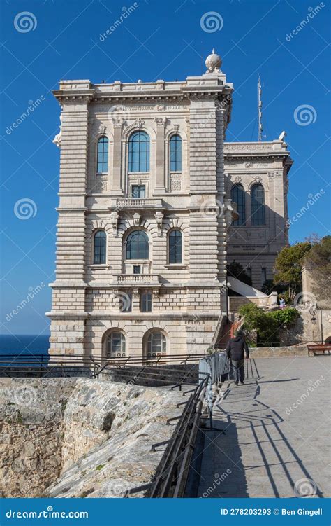 The Oceanographic Museum in Monaco-Ville Editorial Stock Photo - Image ...