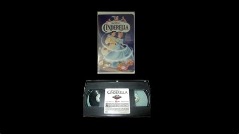 Cinderella 1995 VHS with 1988 Tape - YouTube