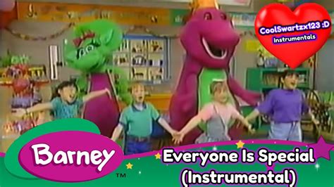 Barney: Everyone Is Special (Instrumental) - YouTube