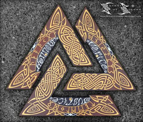 Mula Bandha, the valknut lock by Forest-of-Blades on deviantART ...