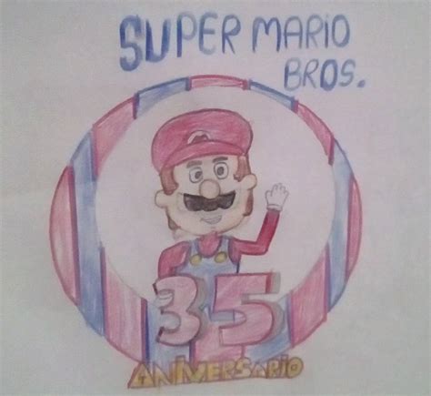 Super Mario Bros. 35 Anniversary by MrManagerFPS on DeviantArt