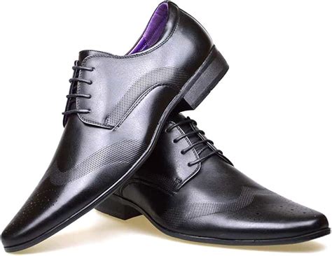 Amazon.co.uk: Mens Black Dress Shoes