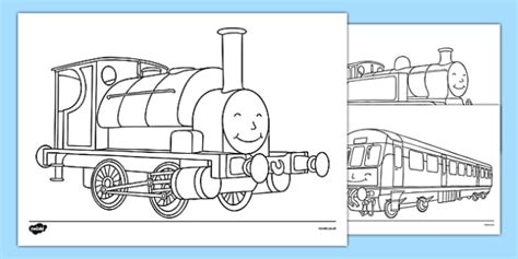 Diesel Train Coloring Pages To Print