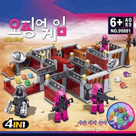 THE SQUID GAME 8 IN ONE SET MAIN CHARACTERS | Lego building blocks ...