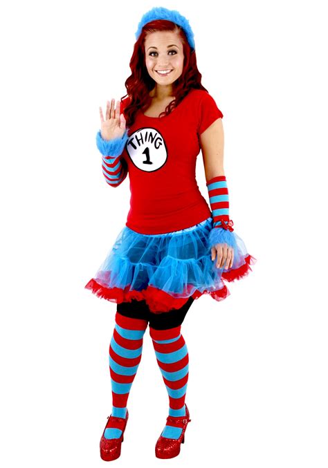 Thing 1 & Thing 2 Adult Tutu Costume