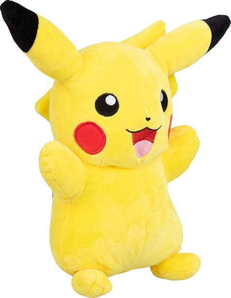 Pokémon Pikachu Plush Stuffed Animal Toy - Large 12" - Officially Licensed - Great Gift for Kids ...