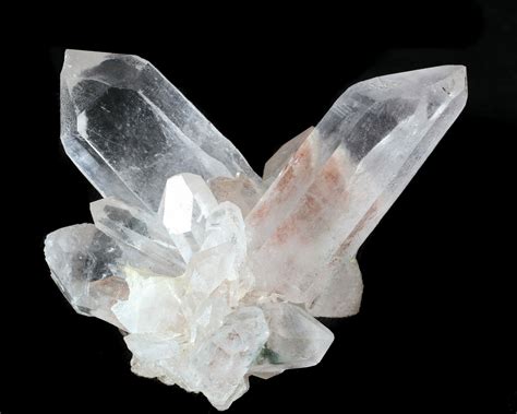 Quartz Crystals - 9.2" Tangerine Quartz Crystal Cluster - Madagascar For ... / This clip from ...