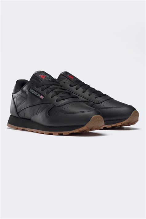 Reebok Classic Leather Int-Black/Gum | Stylerunner