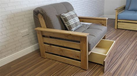 Modern chair bed with storage drawer | Chair bed, Bed storage drawers ...