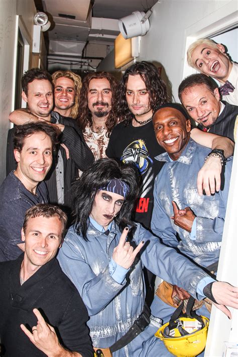 Broadway.com | Photo 3 of 36 | Constantine Maroulis, Frankie J. Grande & the Cast of Rock of ...