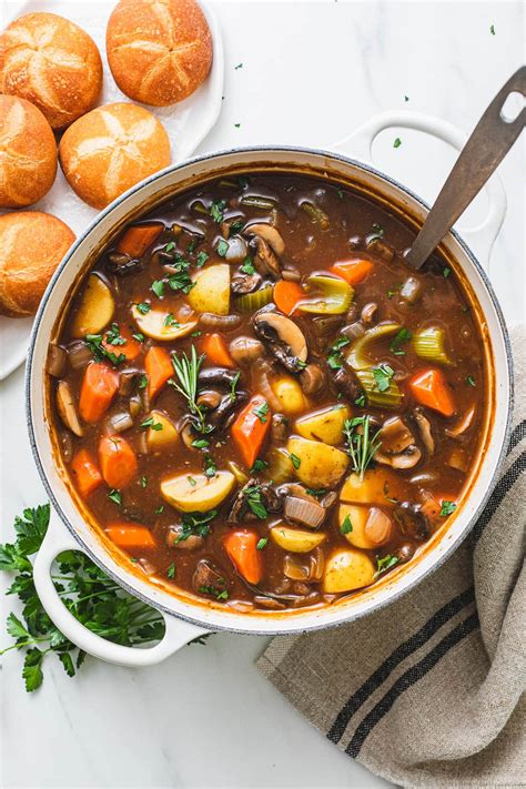 Vegan Irish Stew with Guinness - The Simple Veganista