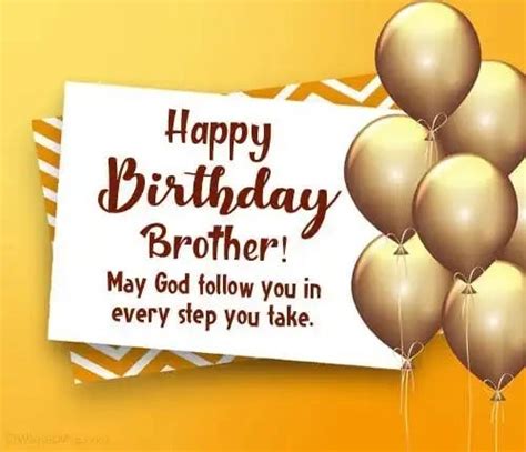 Birthday Wishes To Your Brother - Hattie Michaelina