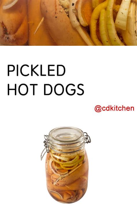 Pickled Wieners (Hot Dogs) Recipe | CDKitchen.com