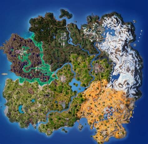 Fortnite Chapter 5 Season 2 New Map Locations - Fortnite Insider