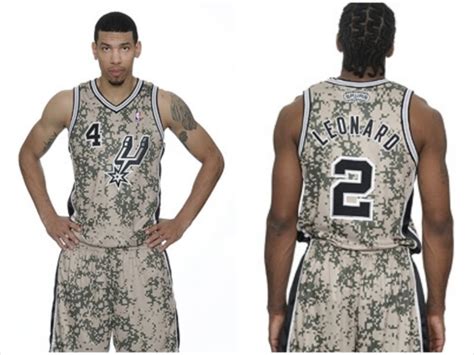 San Antonio Spurs Unveil New Military-Inspired Camo Uniforms | Bleacher ...