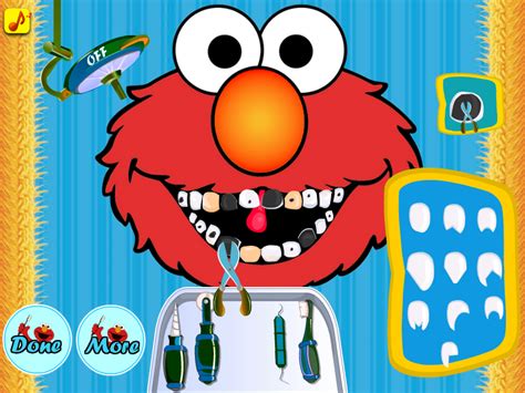 Elmo Visits The Dentist - Play Online on Flash Museum 🕹️