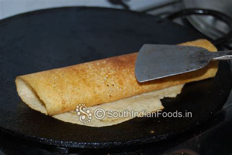 Kambu Dosa | Pearl millet[Bajra] Dosa-How to make-Step by step photos