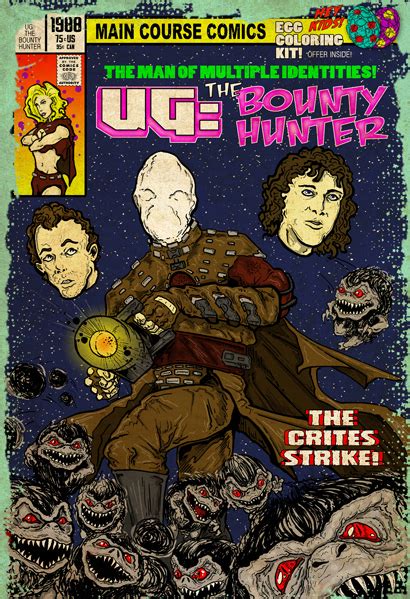 CRITTERS UG the Bounty Hunter 13x19 Print on Storenvy