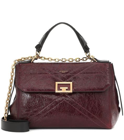 Givenchy Id Medium Leather Shoulder Bag in Purple - Lyst