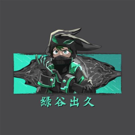 Deku Black Whip — My Hero Academia - Deku - T-Shirt | TeePublic