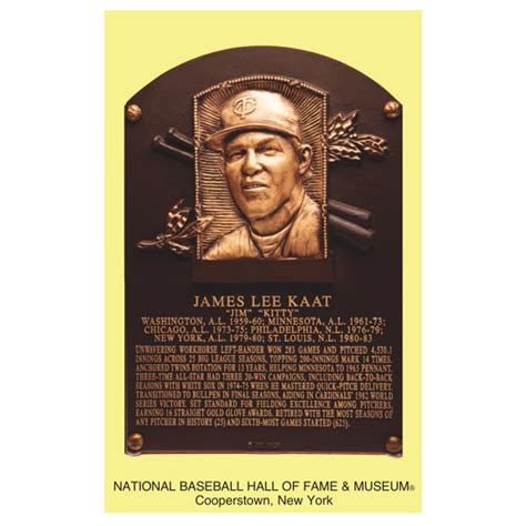 Jim Rice Baseball Hall of Fame Plaque Postcard