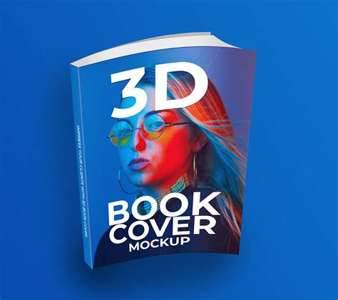 3D Book Cover Free Mockup – FreeMockup.net