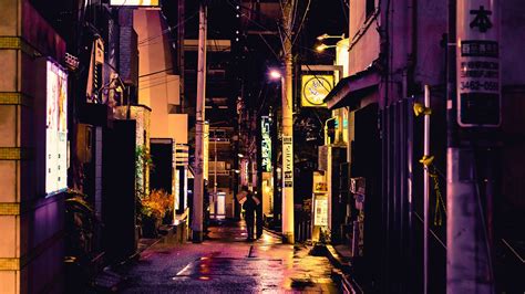 Japan Night Wallpapers - Wallpaper Cave