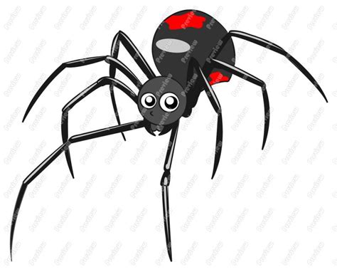 Black Widow Spider Clipart | Free download on ClipArtMag