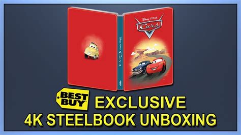 Cars Best Buy Exclusive 4K+2D Blu-ray SteelBook Unboxing - YouTube