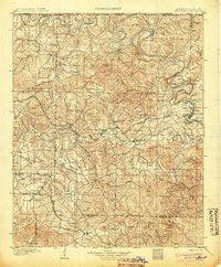 Map of Yellville, AR in 1905 | Pastmaps