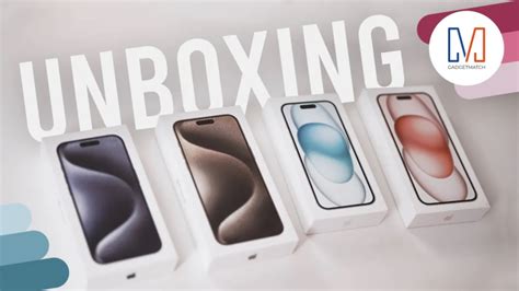 iPhone 15 + 15 Pro Series MEGA UNBOXING! - GadgetMatch