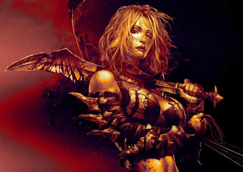 Download Woman Warrior Tyris Flare Video Game Golden Axe: Beast Rider Fantasy HD Wallpaper