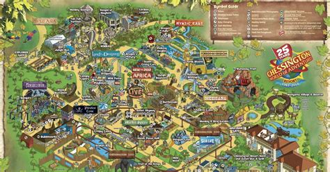 Rod Hunt Illustration Studio - News: Chessington World of Adventures Theme Park Map Illustration ...