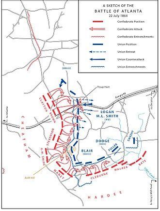 Battle of Atlanta - Wikipedia | Battle, Civil war, Atlanta