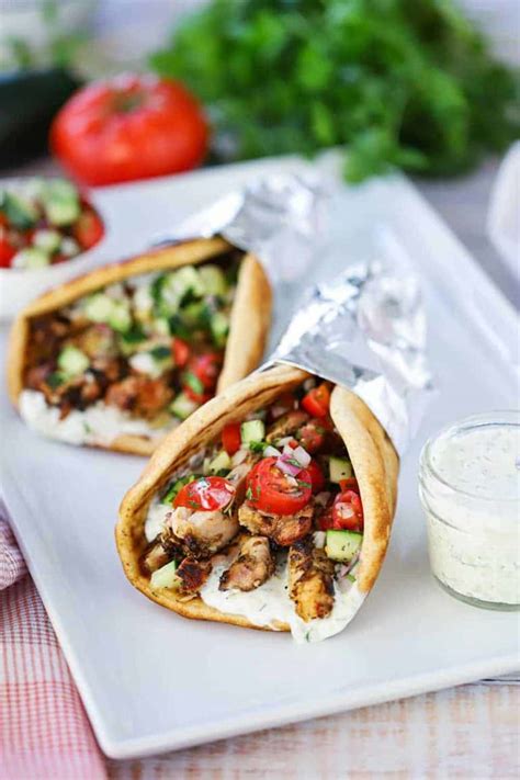 Chicken Gyro with Tzatziki Sauce | How To Feed A Loon